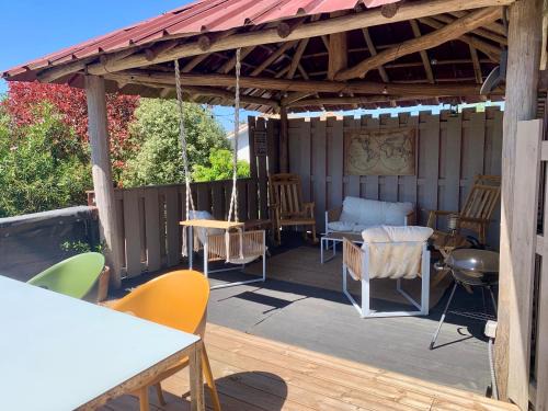 Lahontan House | Jolie maison avec très belle terrasse couverte à 10 min du centre de Salies de Bearn