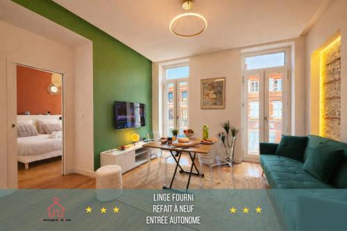 Matabiau Apartment | " L'élégance à la Toulousaine " Clim - Wifi - Gare