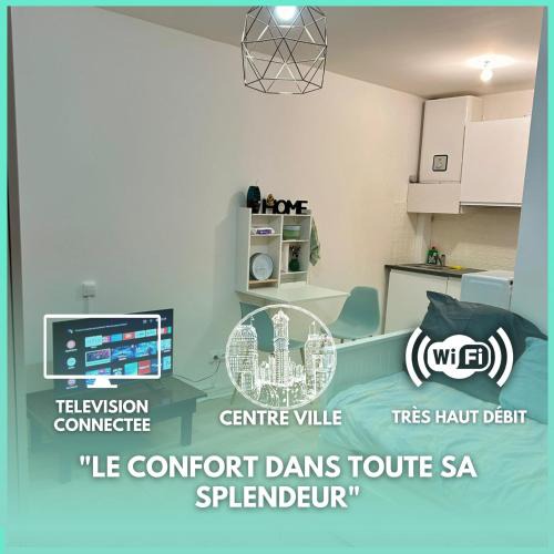 Nancy City Centre Apartment | L'étincelant, Centré - Connecté - Lumineux & Cosy
