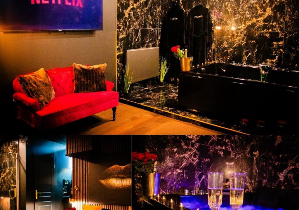 Homecourt Apartment | L'Aphrodite, Suite de LUXE - Love room - JACUZZI