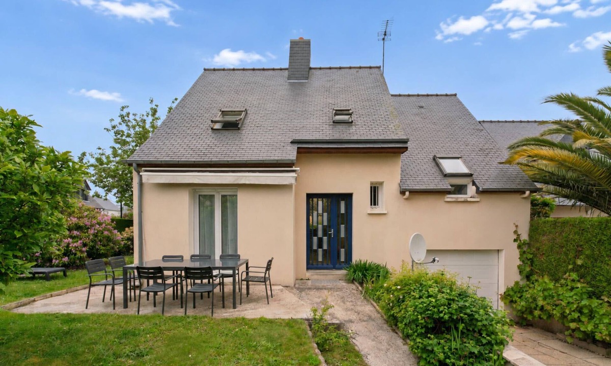 Saint-Meloir-des-Ondes House | L'Azalée - Petfriendly - Terrasse