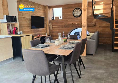 Triembach-au-Val Apartment | L'Ecrin d'Olisim - Terrasse et parking