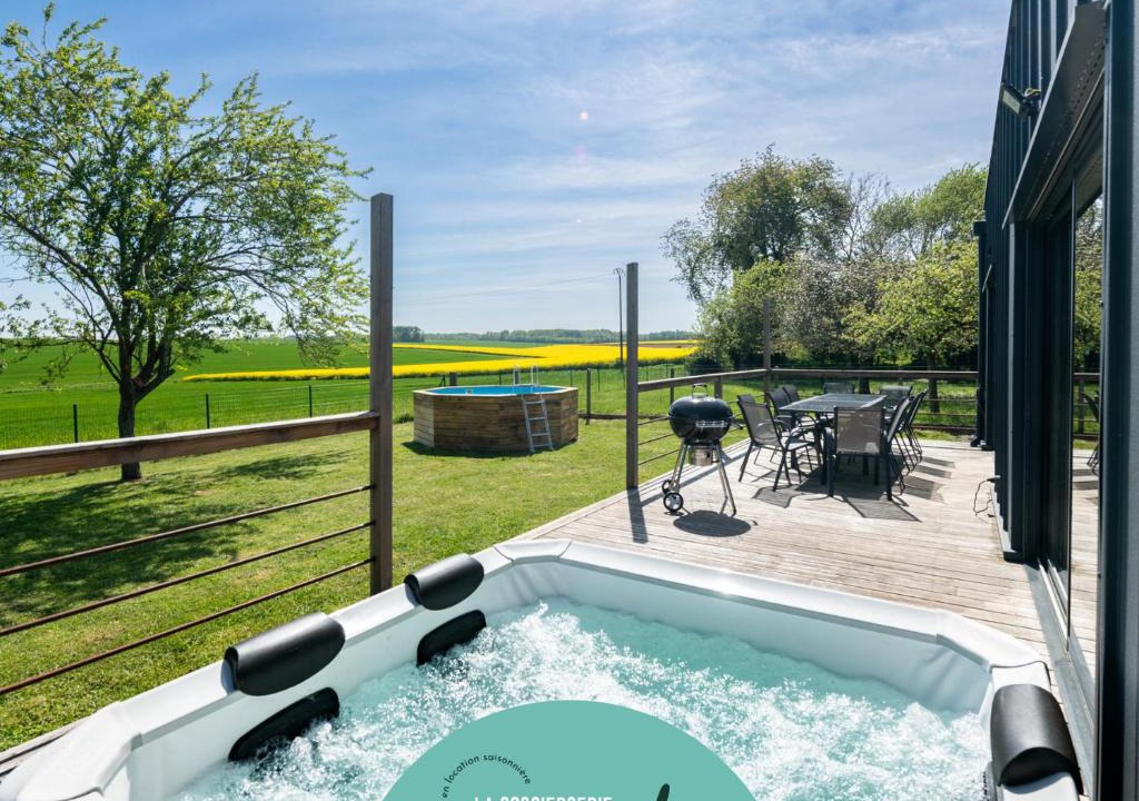 Lescherolles Villa | L'Evasion, Piscine et jacuzzi
