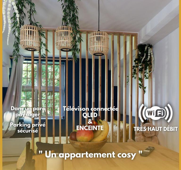 Old Town Apartment | L'Odyssée - parking privé - centre ville