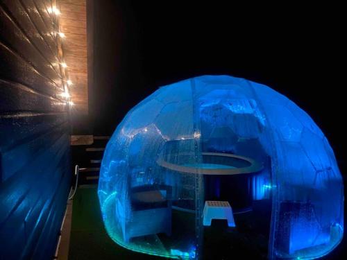 Moussey Apartment | La Bulle/Jacuzzi, dome et terasse à la campagne