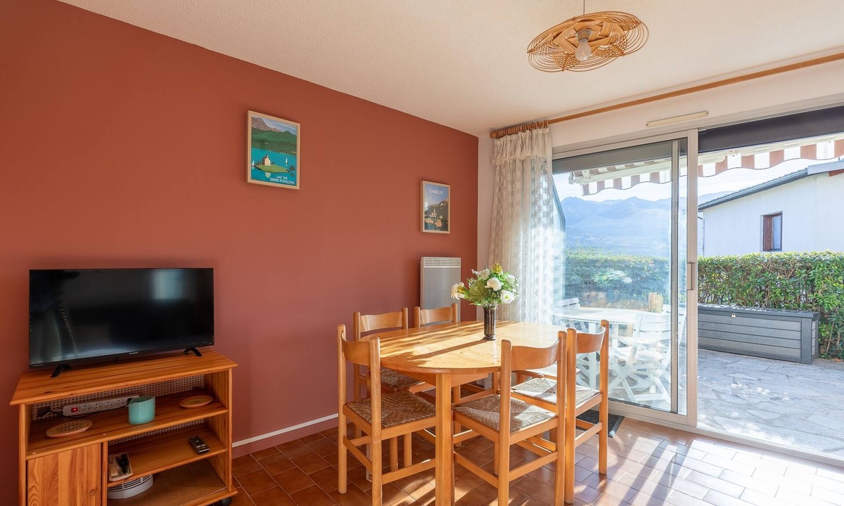 Embrun Apartment | La casa de Serre-Ponçon - Vue Montagne