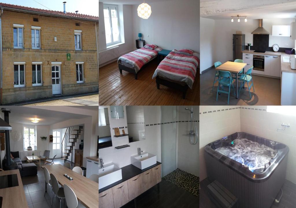Boult-aux-Bois House | La Héronnière - Gîte 10 places avec Spa