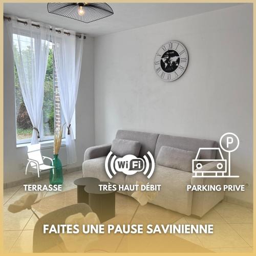 Sainte-Savine Apartment | La Pause Savinienne - Appart 2 chambres à Sainte-Savine