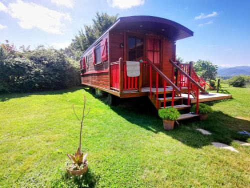 Villeneuve-de-Riviere House | La Roulotte du Cagire - 3-4 pers - Pyrénées