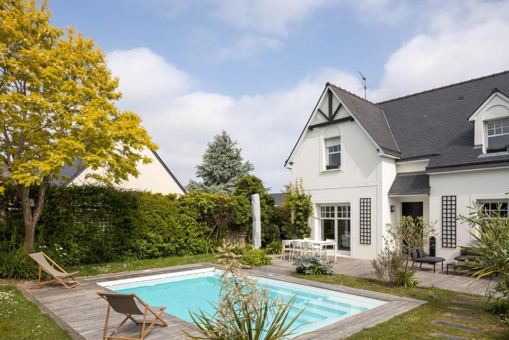 Dinard House | La Villa des Rochettes - Charmante maison avec piscine et jardin