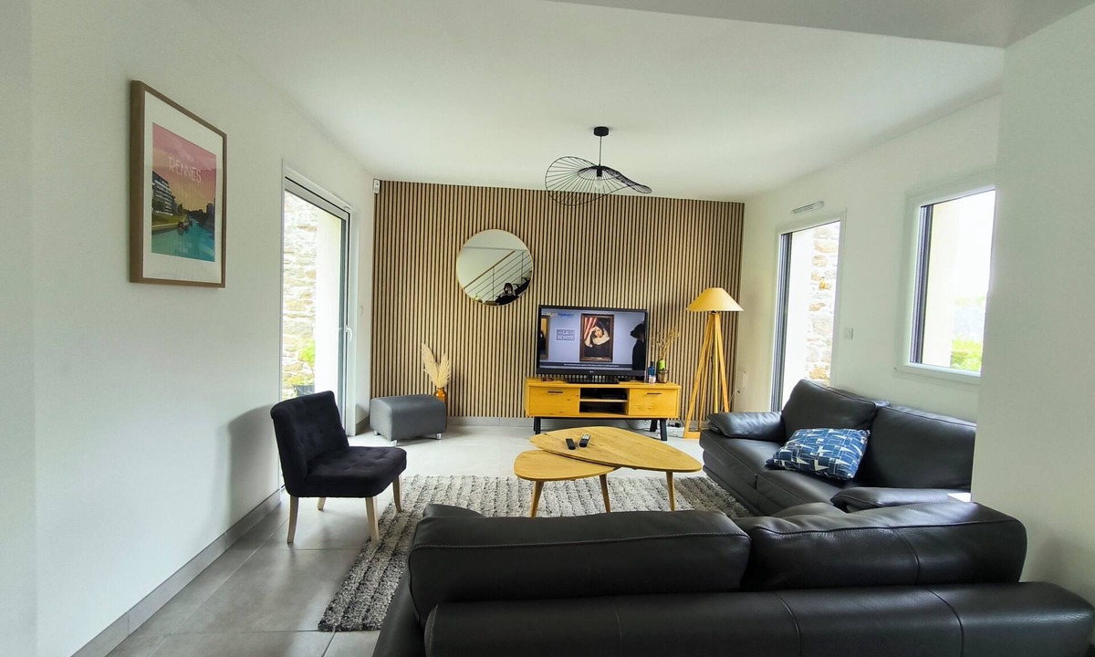 Le Rosais-La Flourie House | Large house 6 persons St Servan/Briantais