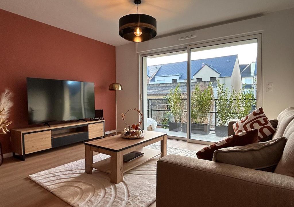 Saint-Brieuc Apartment | Le 7ème Quai - T3 cosy à proximité de la gare