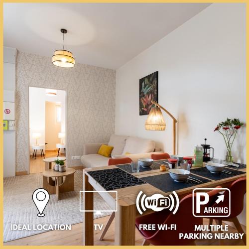 Lourdes Apartment | Le Balcon Fleuri - 9 min sanctuaires - Rénové & équipé - Calme sur Cour - 4 couchages