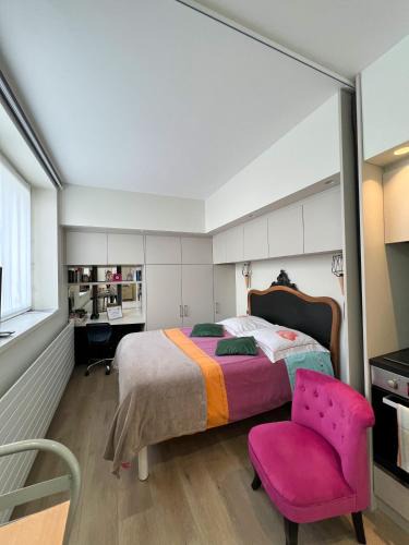 Saint Nicolas - Charles III - Ville vieille - Trois Maisons - Leopold Apartment | Le Central Victoria IV - Central Point - 22m2