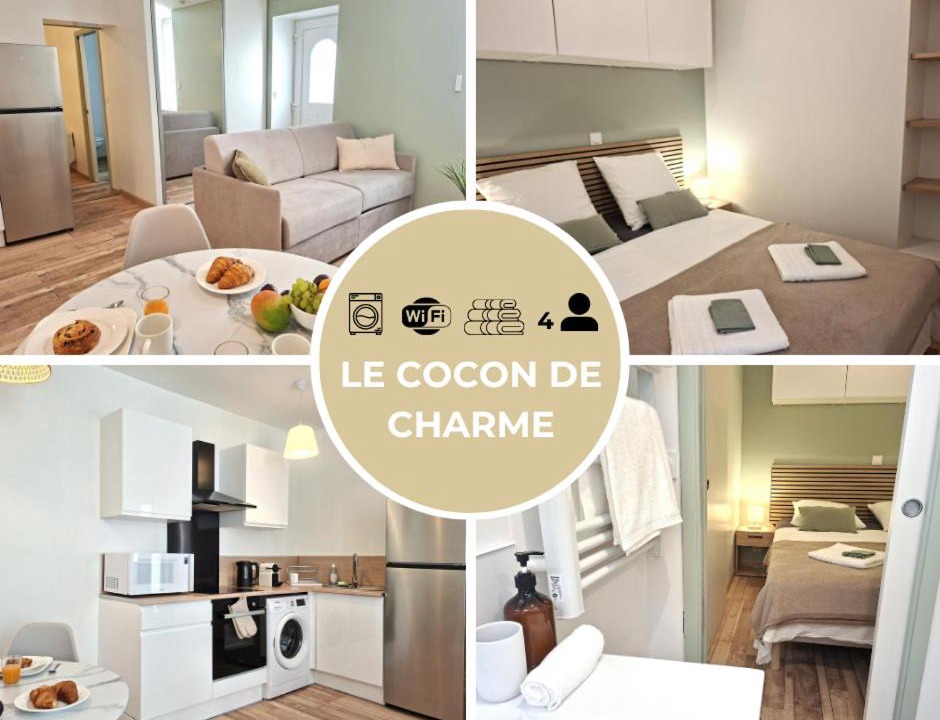 Tarbes Apartment | Le Cocon de Charme - 4pers - 2min Halle Marcadieu - 6min centre ville