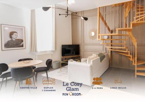 Old Town Apartment | Le Cosy Glam - Duplex Centre-Ville secteur piéton * WiFi * Calme