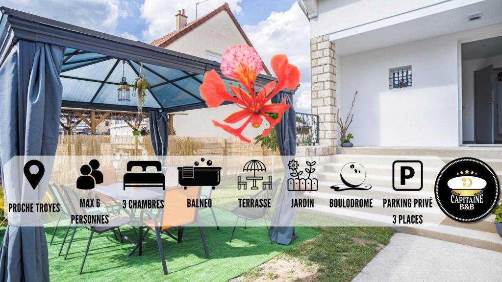 Saint-Andre-les-Vergers Apartment | Le Flamboyant - Confort & Rareté - Premium