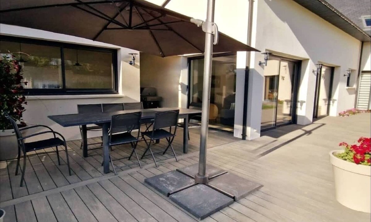 Carantec House | Le Garros : Maison familiale calme 300m des plages
