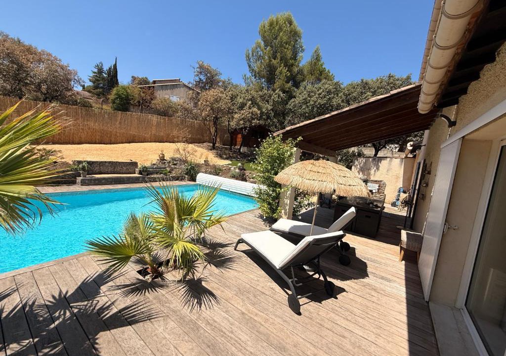 Bezouce Villa | Le Havre de paix en garrigue 4 Chambres 3 SDB Piscine