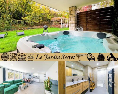 Dieulouard Apartment | Le Jardin Secret Nature Spa parking jardin 1500m2