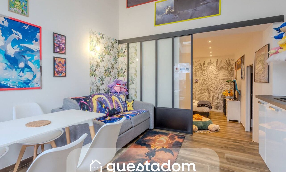 Le Mans Apartment | Le Pokémon -AC- Wifi- 600m Centre Ville