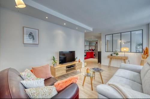 Quartier Hyper-Centre Apartment | Le VAUCANSON Hyper-centre lumineux et chaleureux T2 ,1 chambre, 2 lits