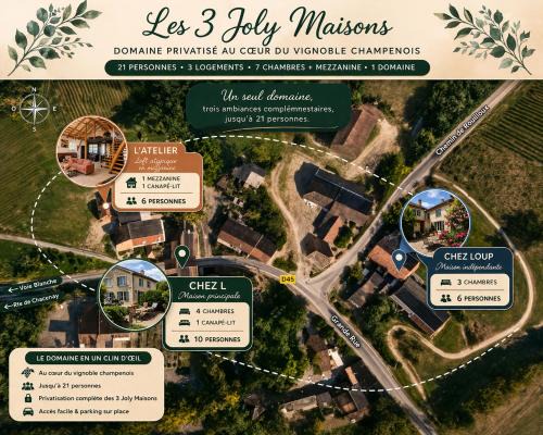 Noe-les-Mallets House | Les 3 joly maisons de charme en champagne