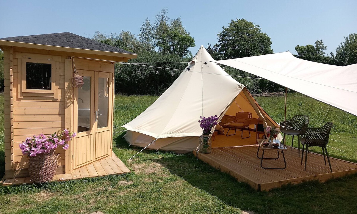 Ploumilliau Cabin | Les Atypiques de Kergomar, Tente Bell Glamping