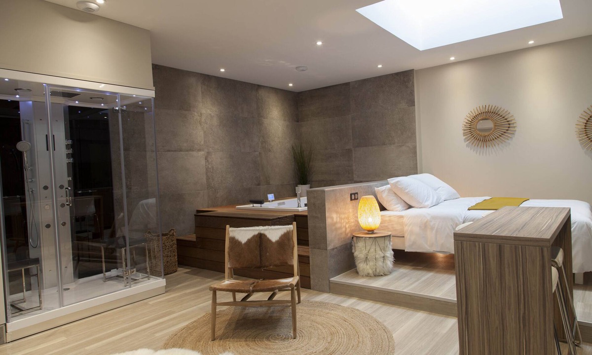 Reims Apartment | Loft comfort with Spa, Hammam and private sauna 2 in Reims