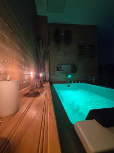 Villeneuve-la-Guyard Apartment | Love Room - Spa Balnéo Privatif & Nuit Romantique