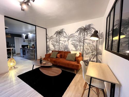 Reims Apartment | Luton RDC avec terrasse calme proche centre ville