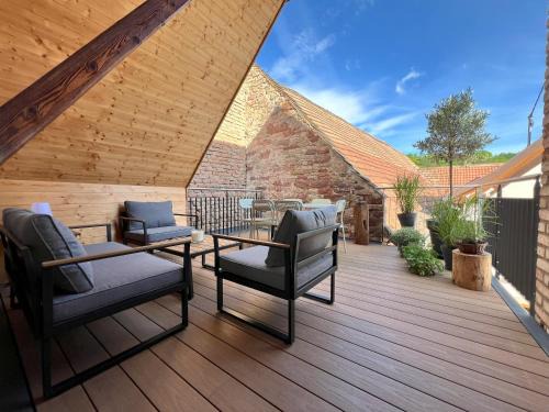 Blaesheim House | Maison 3 chambres et terrasse idéale couple d'amis