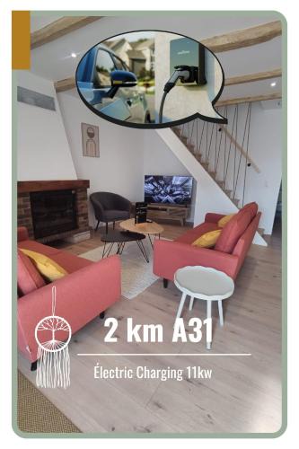 Rolampont Villa | Maison 8p 4ch A31 Recharge electrique