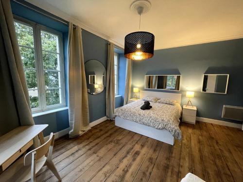 Pontrieux Apartment | Manoir avec parc au bord du Trieux - Grand Appartement