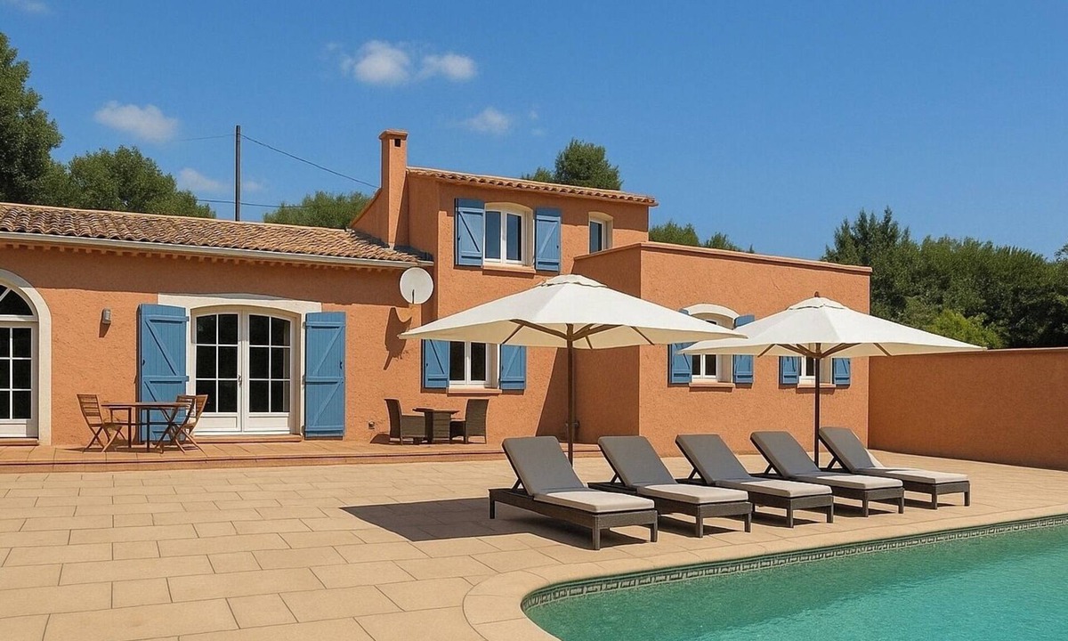 Chateaudouble House | Mas Provençal 3 Chambres, Piscine, Jardin Clos