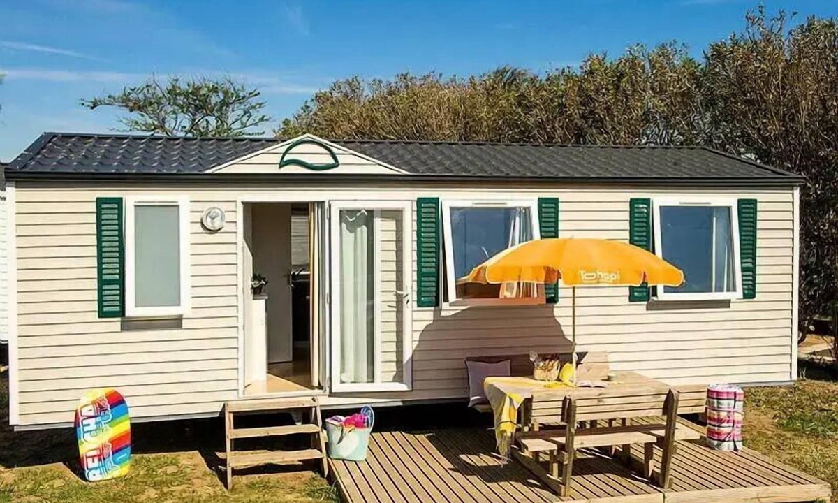 Trogues House | Mobile Home | Comfort | 3 Bedrooms | 6 guests | Single Terrace | A/C