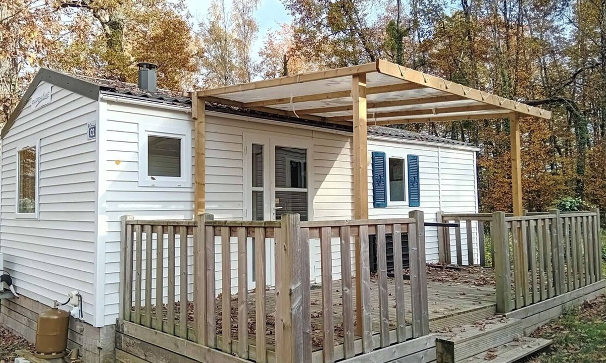 Larzicourt House | Mobile home with AC - 4 guests