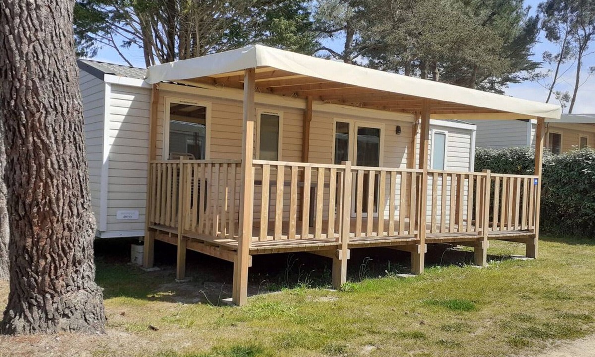 Larzicourt House | Mobile home with air conditioning - 6 guests