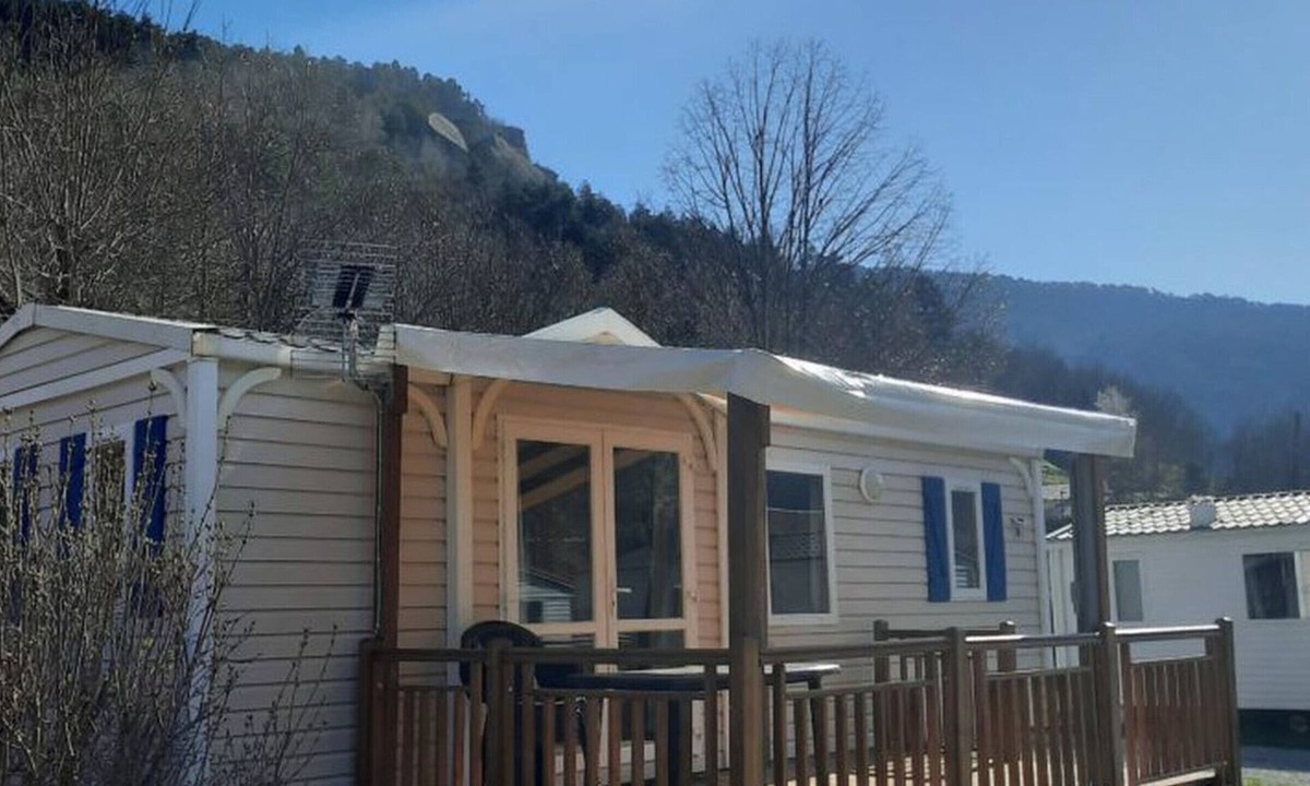 Annot House | Mobile home with terrace and TV - 6 guests