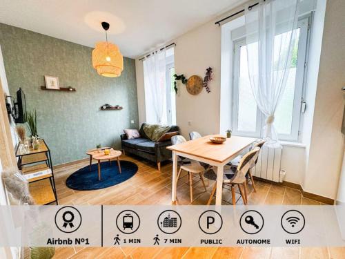 Guingamp Apartment | NEW Élégance et Confort face à la gare