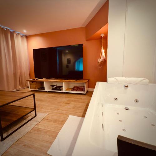 Haussonville-Blandan-Mon Desert-Saurupt Apartment | P01 Grand appartement proche gare cinéma jacuzzi RDC sur cour privative