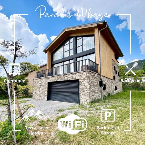 Jausiers Ski Chalet | Paradis d'Ubaye - Terrasse - Plan d'eau - Jardin