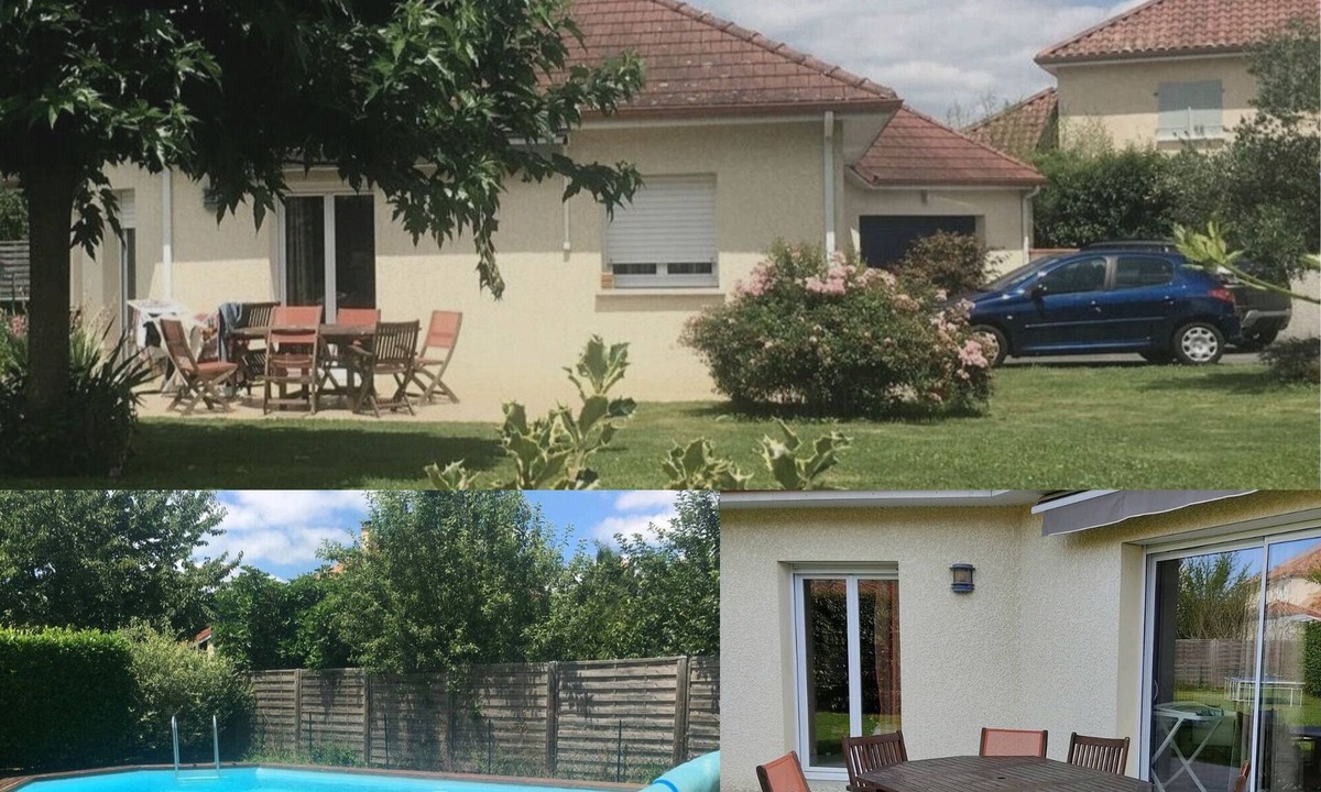 Mazeres-Lezons House | Pau 135 M2 house with pool and garden near Pyrenees