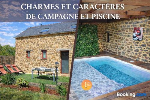 Tinteniac House | Piscine avec Charme et Caractères de campagne