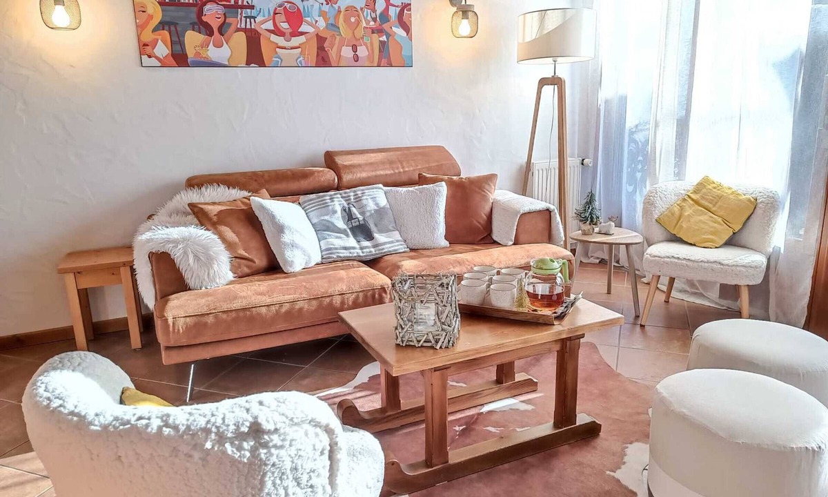 Saint-Gervais-les-Bains Apartment | Quiet 4-room apartment, 6 pers, parking, Mont Blanc view