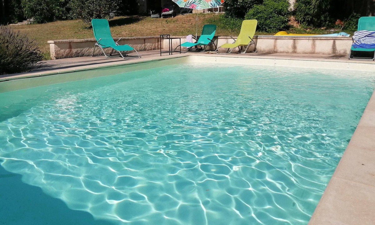 Sauzet House | Restored Former Forge Holiday Home with Private Pool, Terrace & Wi-Fi