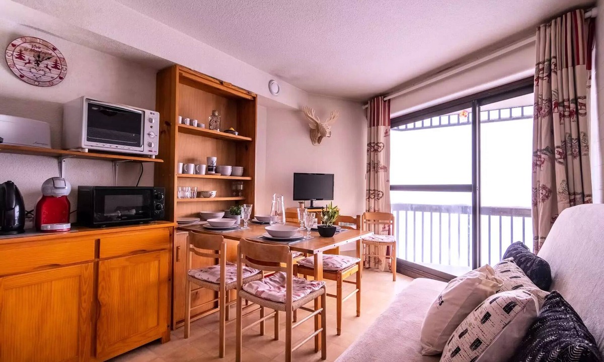Pla d'Adet Apartment | Schuss Residence - Nice studio 4 people near ski slopes Pla d'Adet