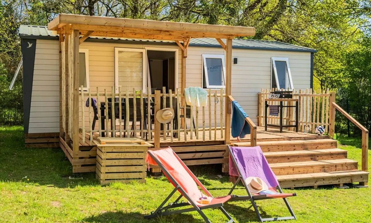 Jugon-les-Lacs-Commune-Nouvelle House | Select TV LV Wi-Fi Plancha Mobile Home - 2 bedrooms - 4 people