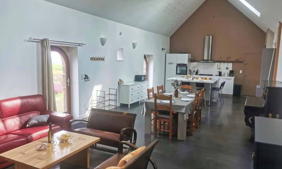 Guimaec House | Spacious longère with sea view in Guimaëc - Up to 9p