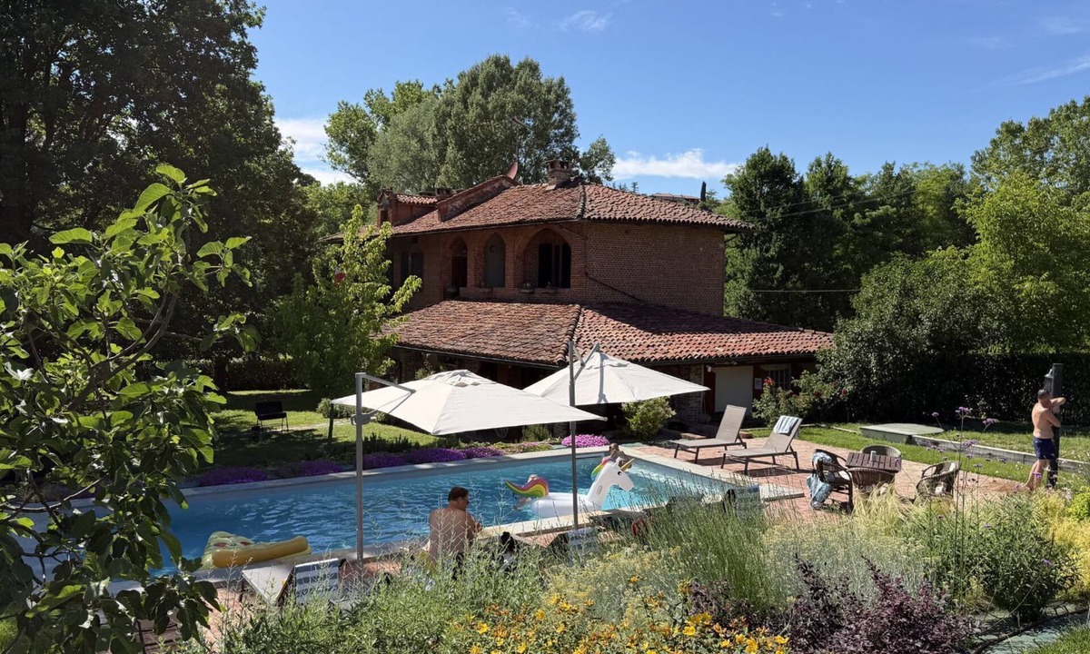 Agliano Terme Villa | Spacious Piemonte country house with pool for families and friends